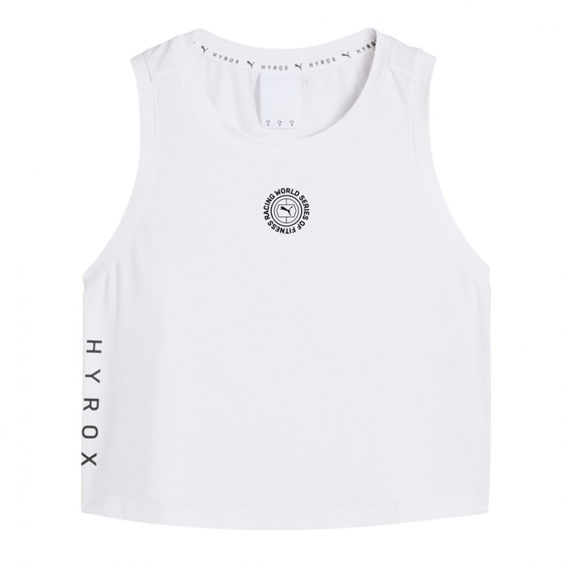 Puma x Hyrox Cloudspun Sleeveless Shirt White Women