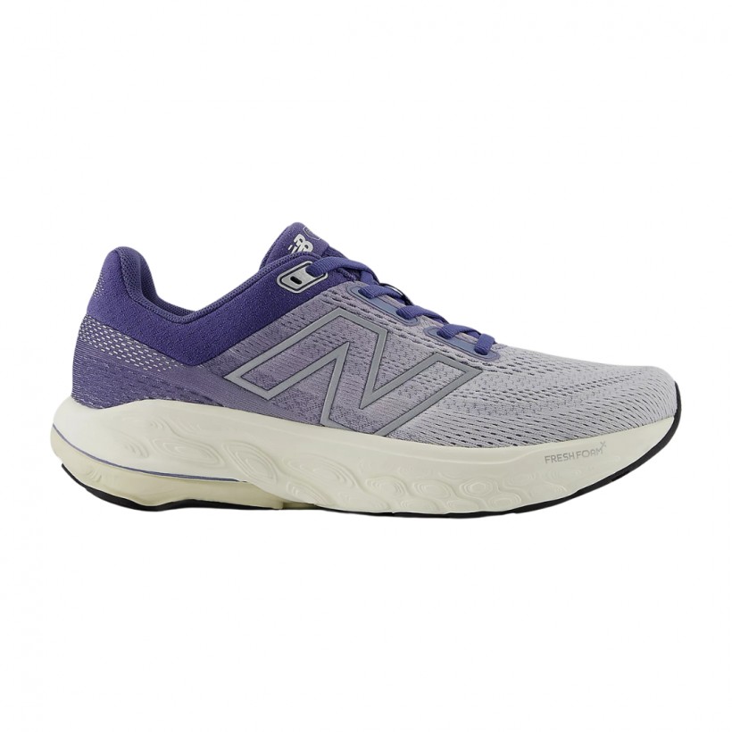 Baskets New Balance Fresh Foam X 860v14 Violet Blanc SS25 Femme