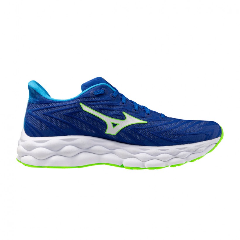 Mizuno Wave Sky 8 Shoes Blue White SS25