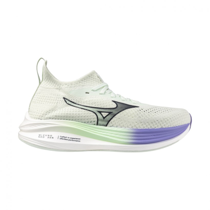 Zapatillas Mizuno Neo Zen Blanco Morado SS25 Mujer