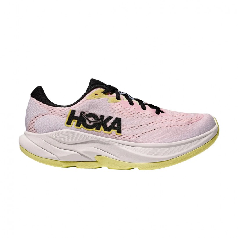 Hoka Rincon 4 Sneakers Pink Yellow SS25 Women