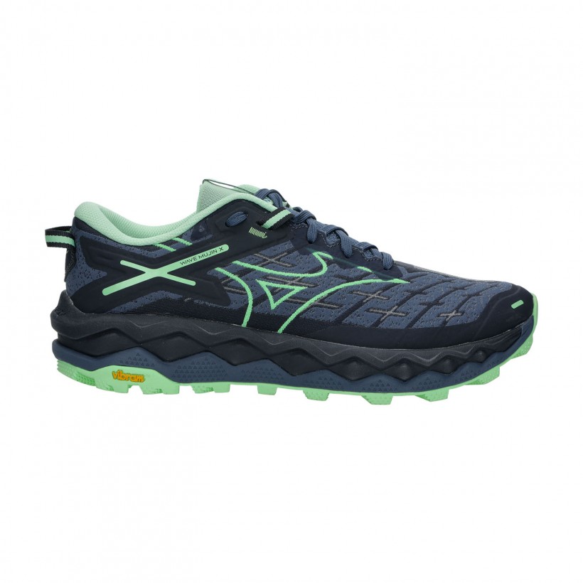 Mizuno Wave Mujin 10 Blue Green SS25 Shoes