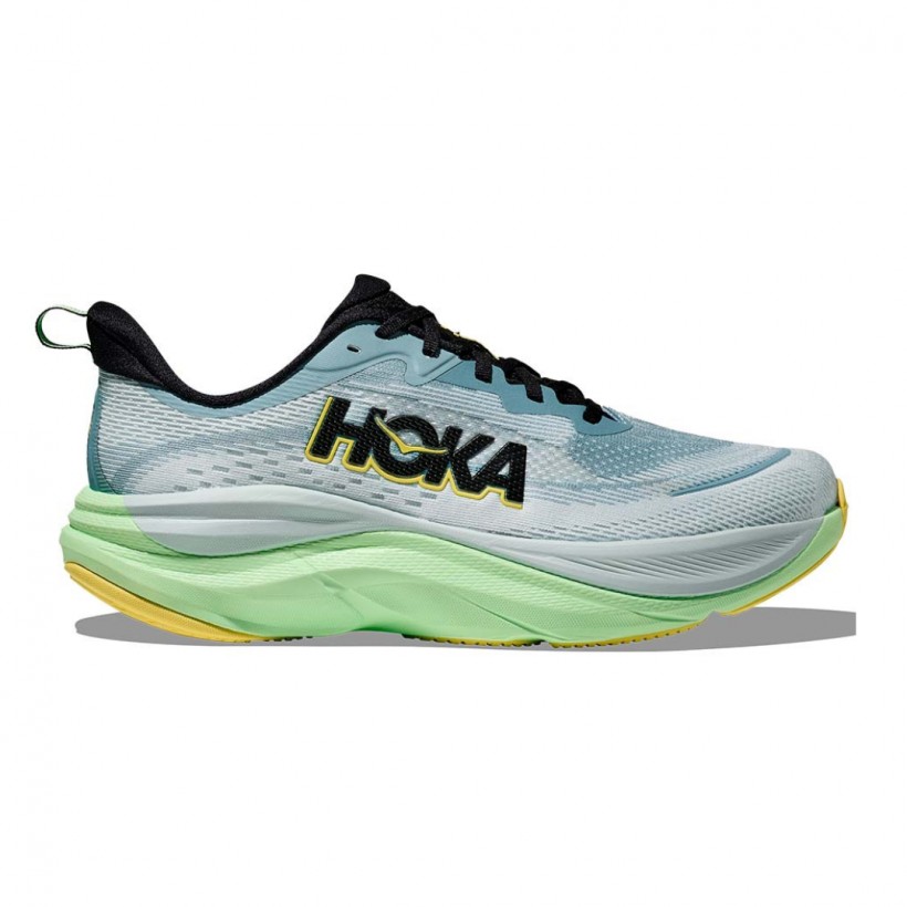 Hoka Skyflow Shoes Blue Green SS25