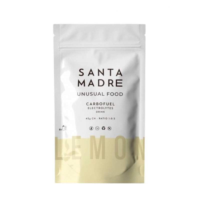 Caixa de Bebida Santa Madre CarboFuel 45CHO Limão 832g (16 doses)