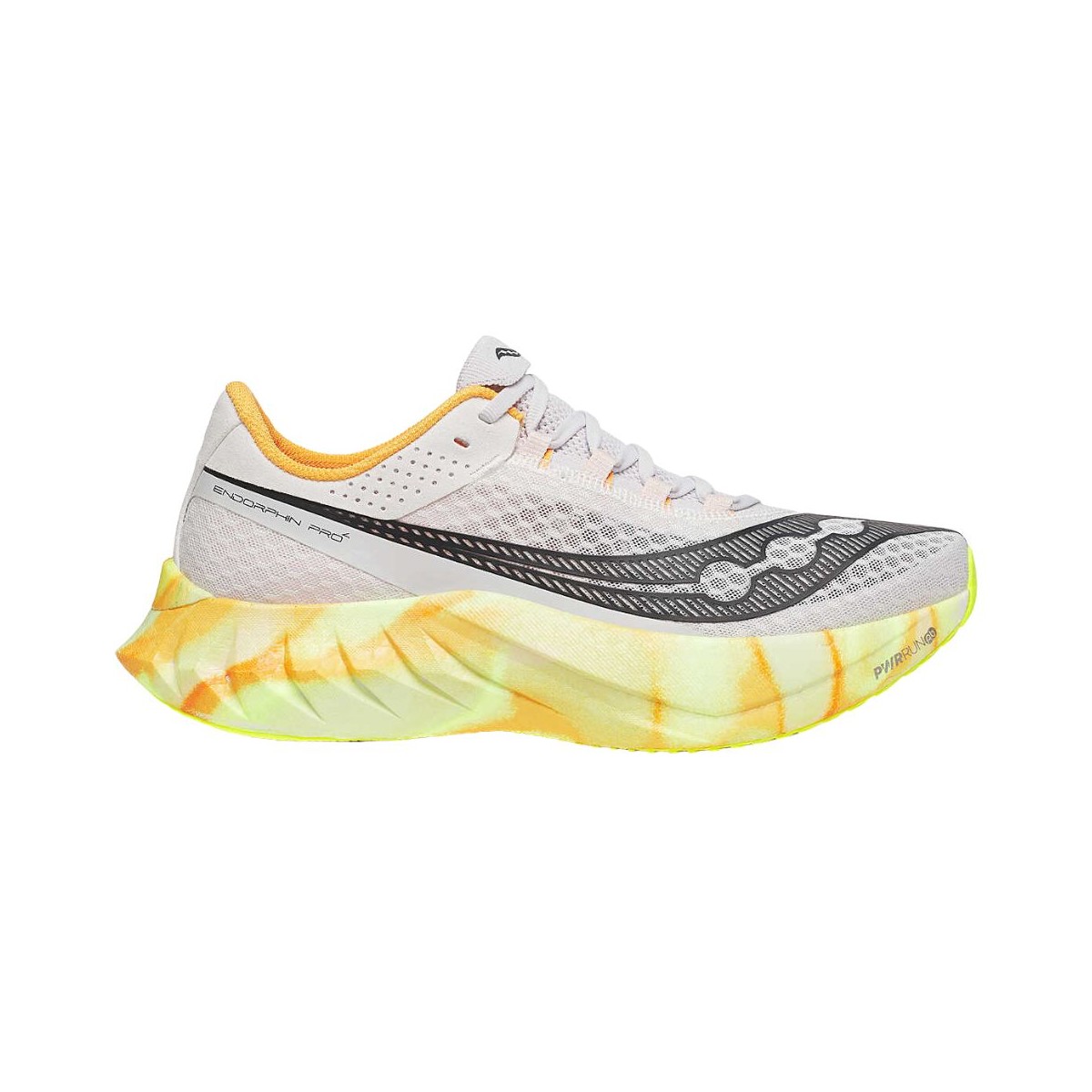 Saucony Endorphin Pro 4 Schuhe Weiß Gelb SS25, Größe 43 - EUR