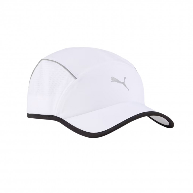 Gorra Puma Runner Short Visor 5 Blanco