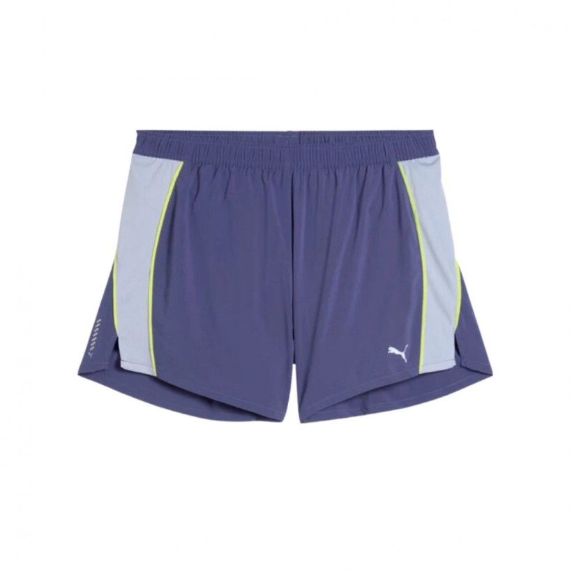 Pantalón Corto Puma Run Velocity 5 Morado Mujer