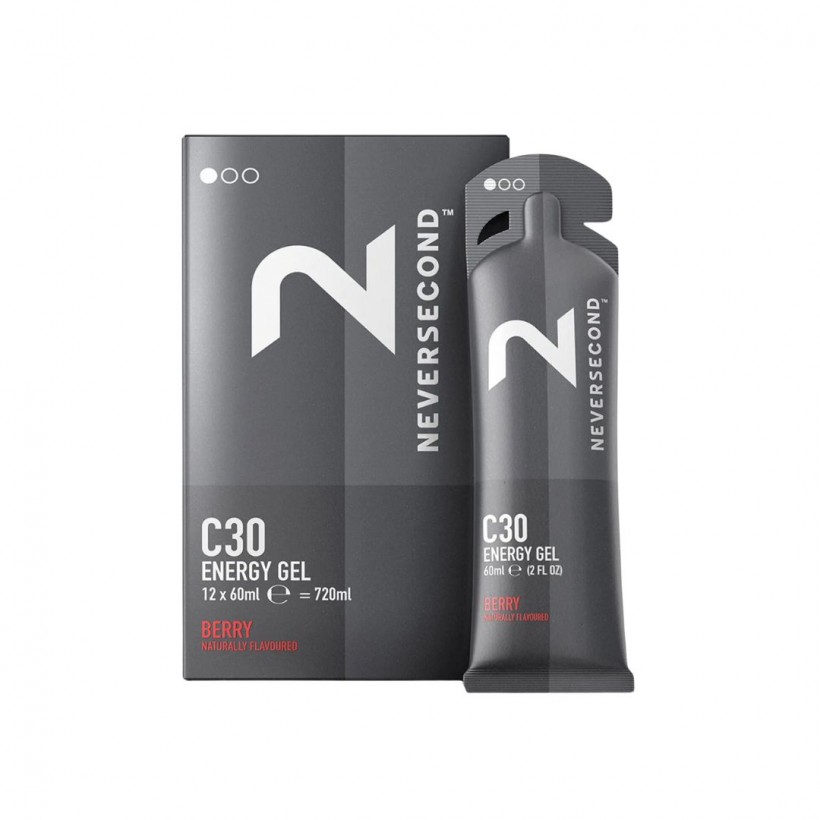 Neversecond Energy Gel Red Fruits 60 ml | 12 units