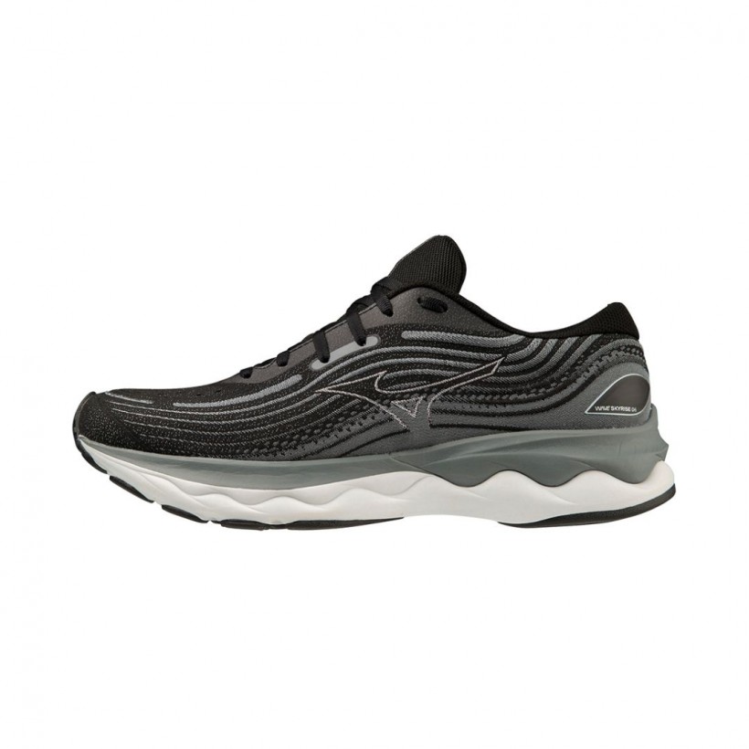 Chaussures Mizuno Wave Skyrise 4 Noir Gris SS25