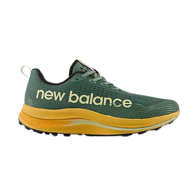 Buty New Balance FuelCell SuperComp Trail v1 Zielony Żółty SS25