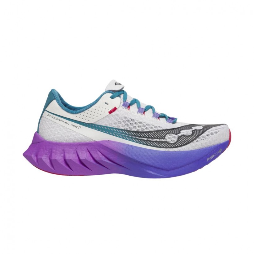 Chaussures Saucony Endorphin Pro 4 Blanc Violet SS25