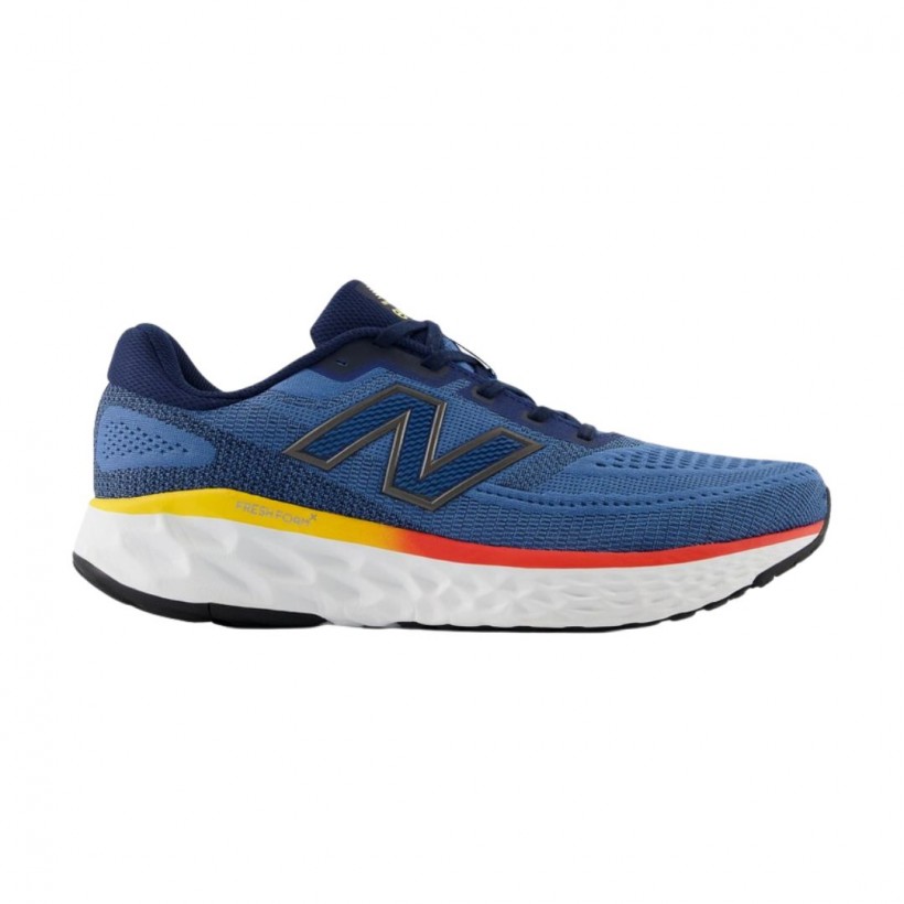 Buty New Balance Fresh Foam Evoz V4 Niebiesko-Pomarańczowe SS25