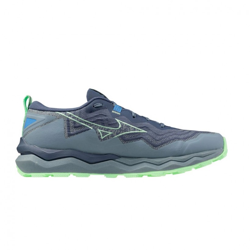 Buty Mizuno Wave Daichi 9 Szaro-Niebieskie SS25