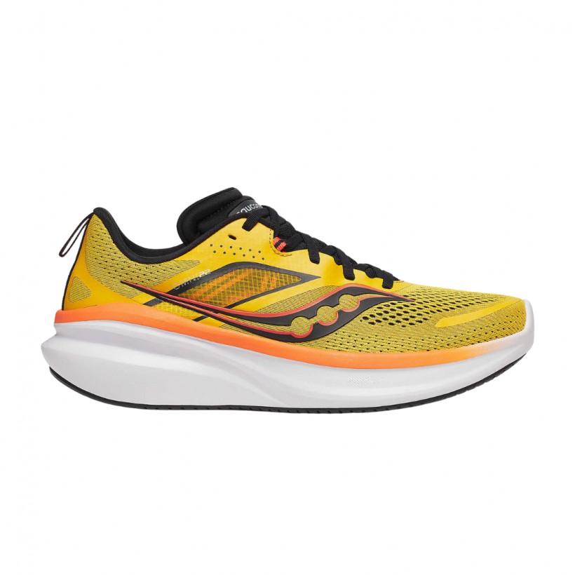 Saucony Omni 22 Yellow Orange Shoes SS25