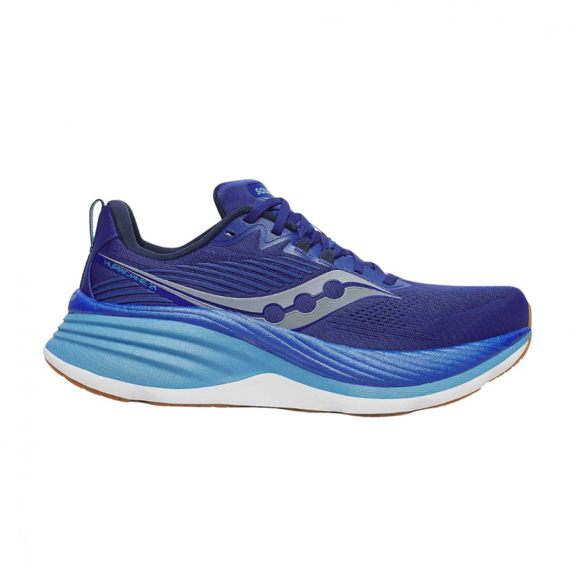 Saucony Hurricane 24 Blue SS25 Shoes