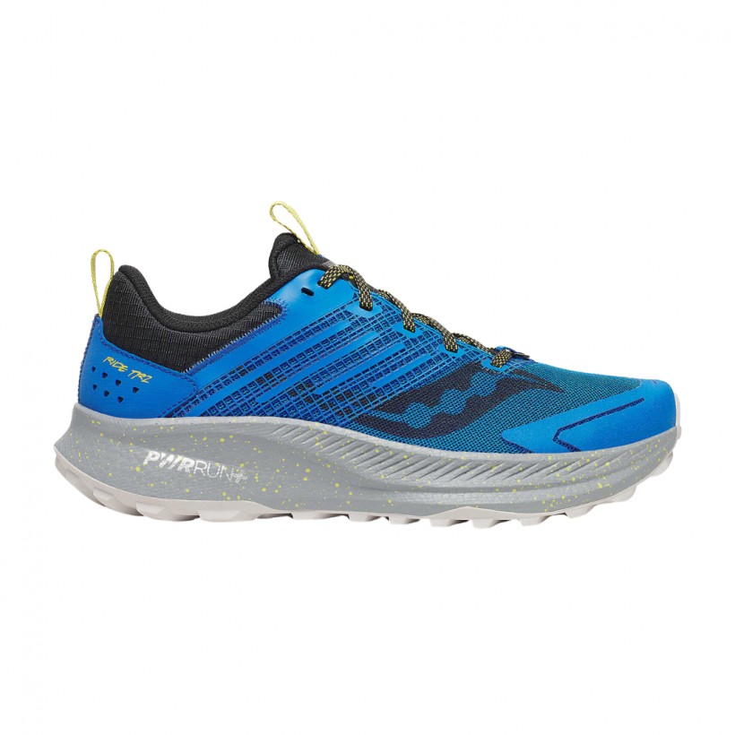 Saucony Ride TR2 Schuhe Blau Grau SS25