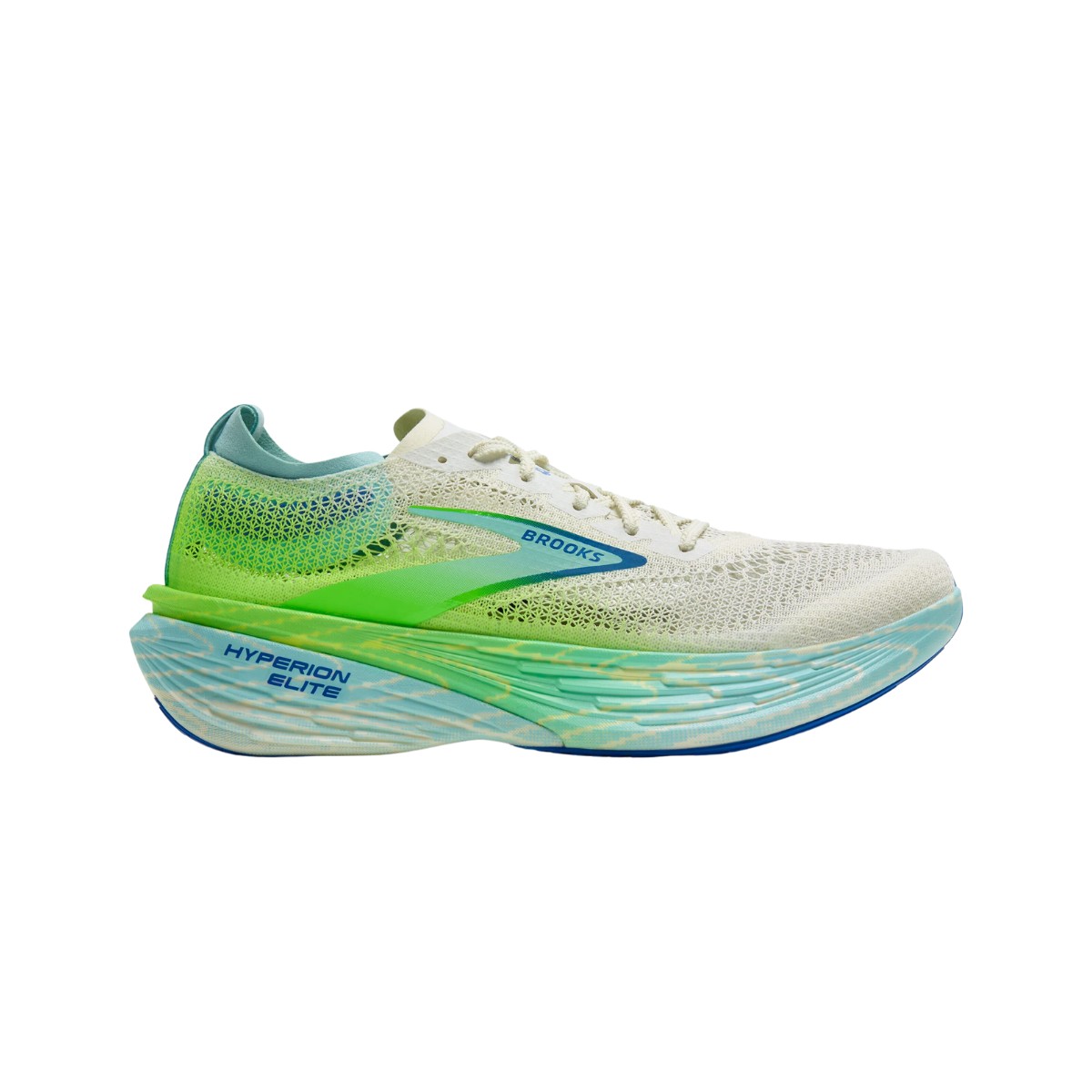 Brooks Hyperion Elite 4 PB Schuhe Grau Grün SS25 Unisex, Größe 44 - EUR