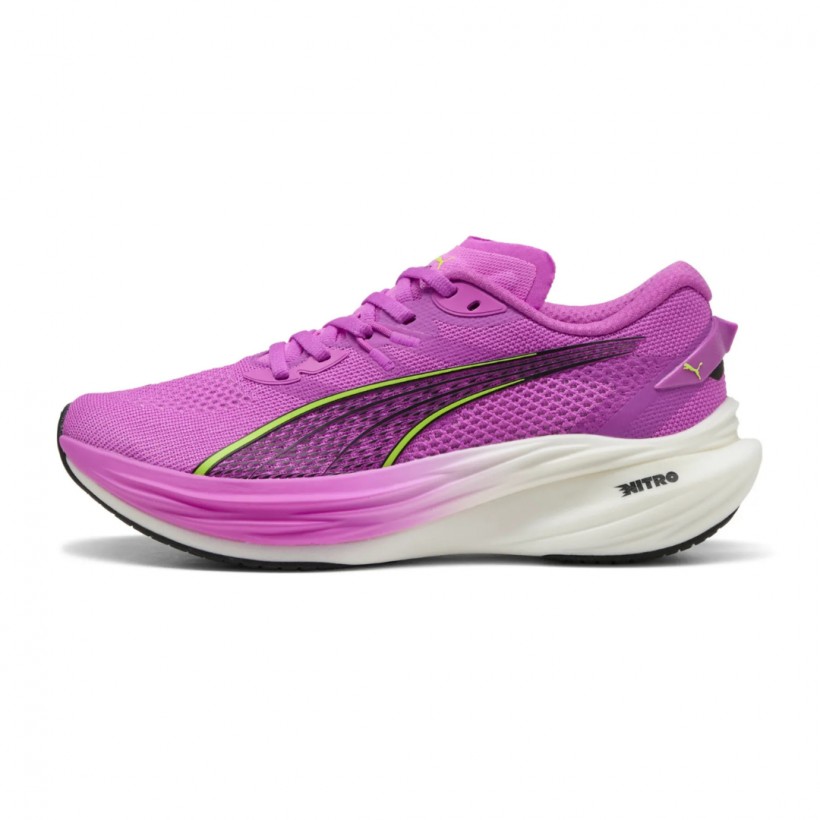 Puma Deviate Nitro 3 Purple Yellow SS25 Women