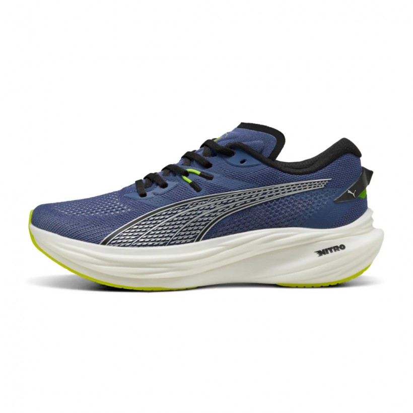 Puma Deviate Nitro 3 Shoes Blue Green SS25