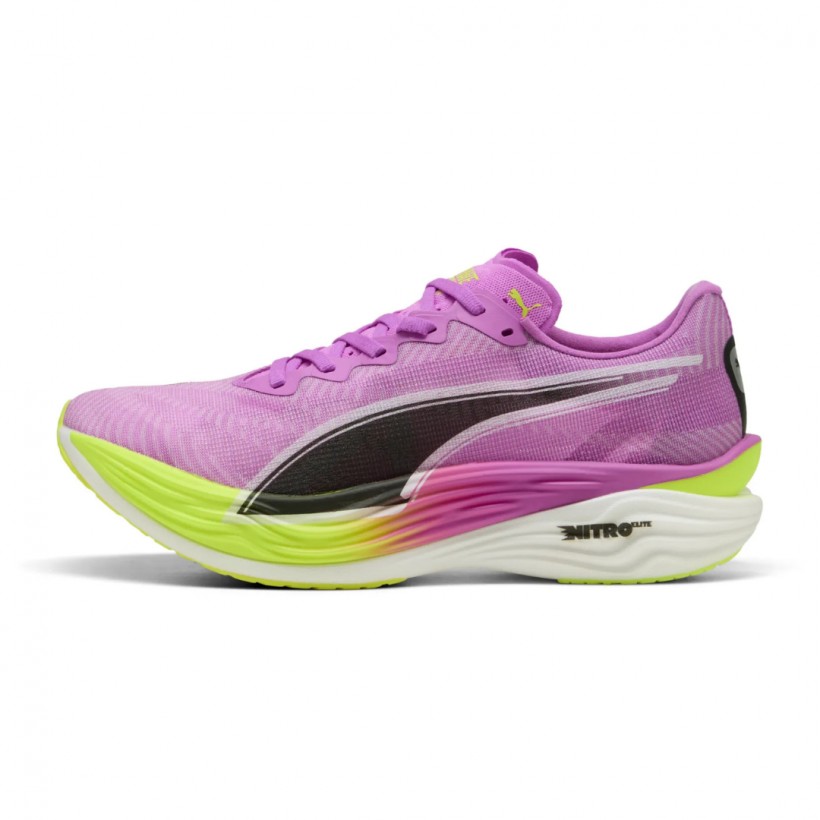 Puma Deviate Nitro Elite 3 Purple Green SS25 Shoes