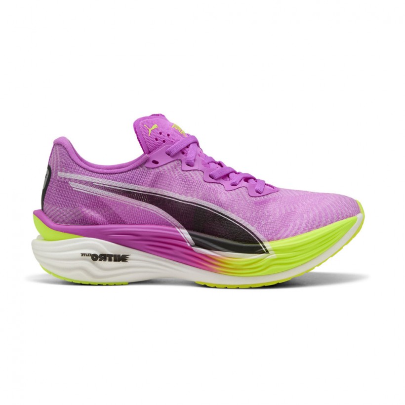 Puma Deviate Nitro Elite 3 Purple Green SS25 Women's Shoes