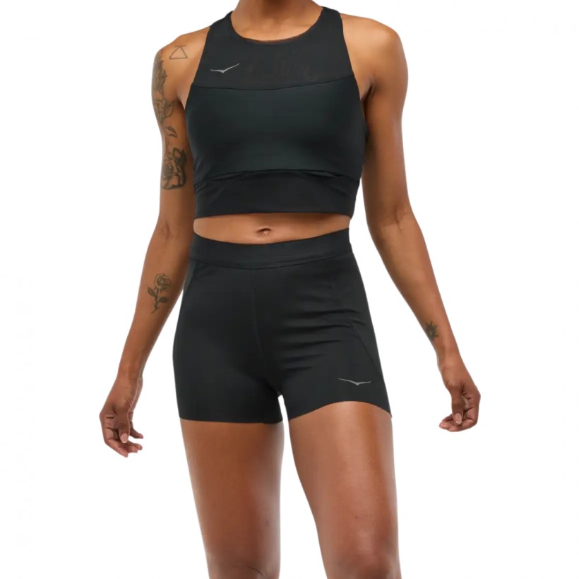 Hoka Women's Novafly 3" Knit Black Short