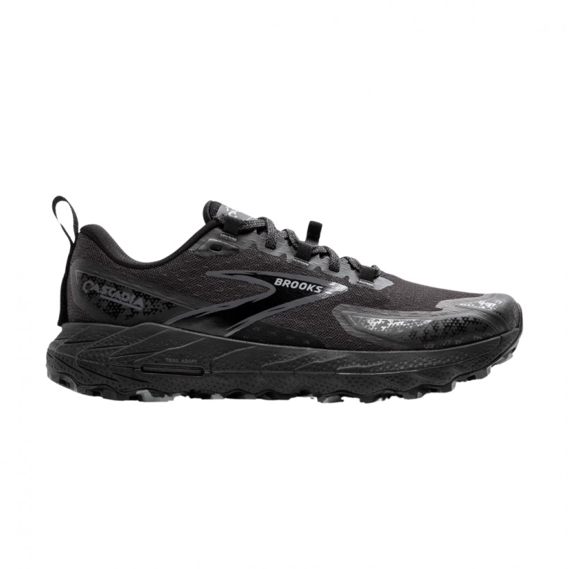 Brooks Cascadia 18 Shoes Black Grey SS25