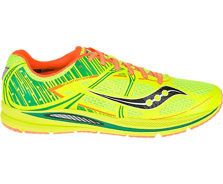 saucony fastwitch 8 mujer amarillo