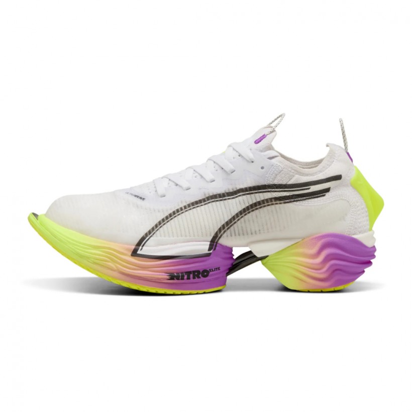 Puma Fast-R Nitro Elite 2 White Yellow SS25 Shoes