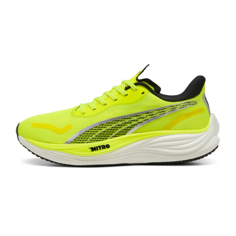 Puma Velocity Nitro 3 Yellow Black Sneakers SS25