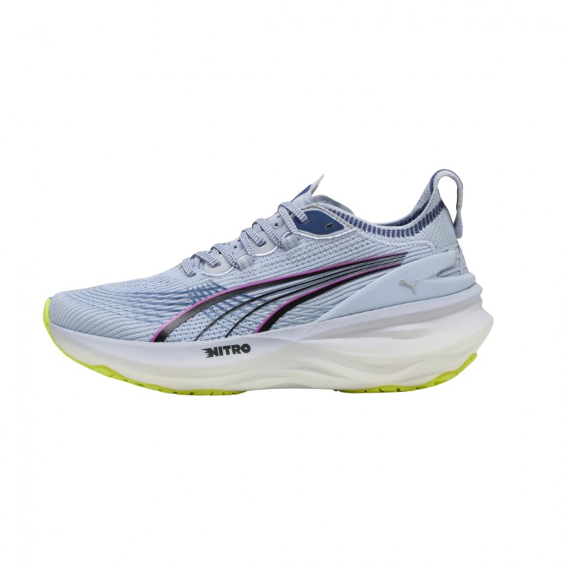 Puma ForeverRun Nitro 2 Blue Gray SS25 Women's Shoes