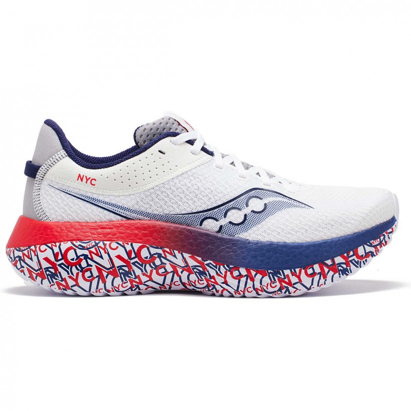 Saucony Kinvara Pro NYC White Red Shoes