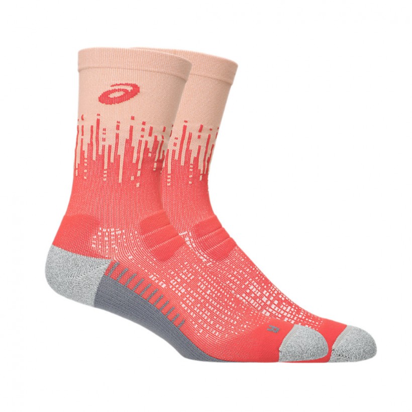 Asics Performance Run Crew Socks Orange