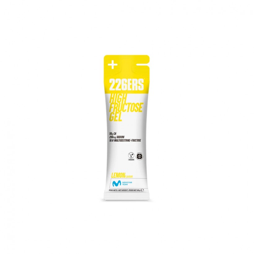 226ers High Fructose Lemon Energy Gel 80g