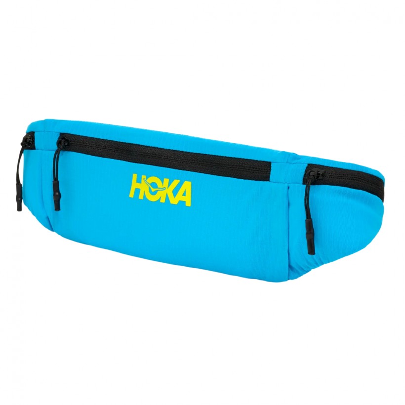 Ceinture Hoka Run Belt Bleue