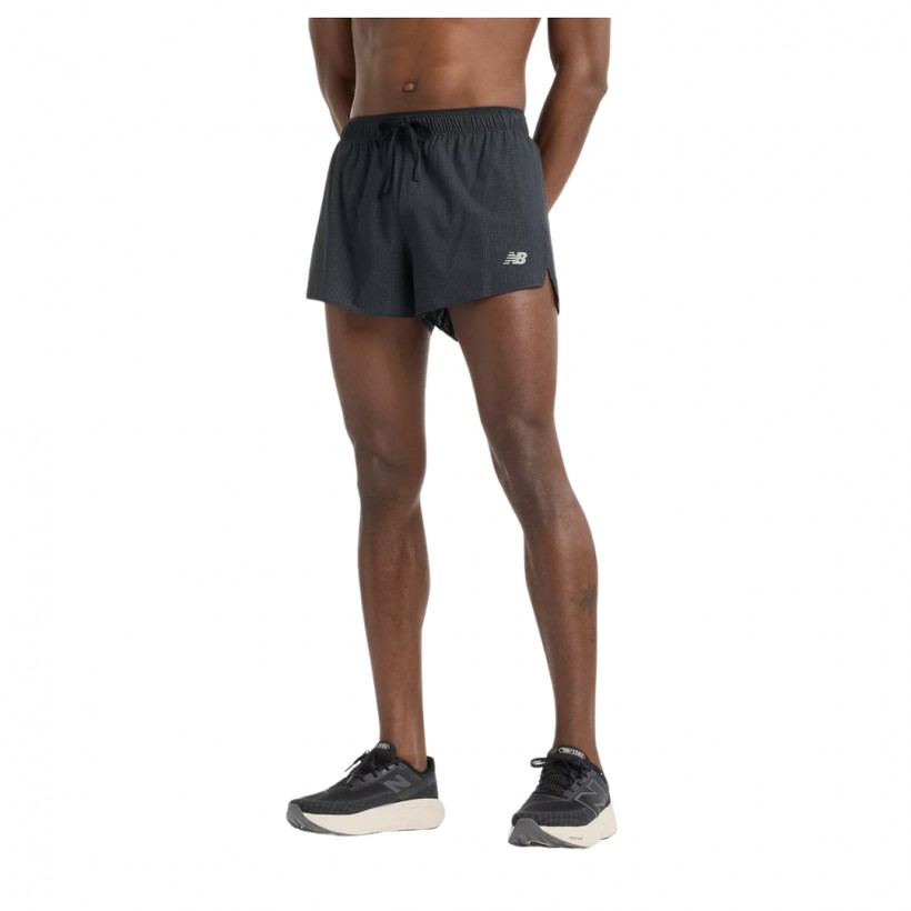 New Balance RC Ultra Light Split 3" Black Shorts