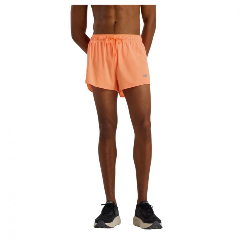 New Balance RC Ultra Light Split 3" Shorts Orange