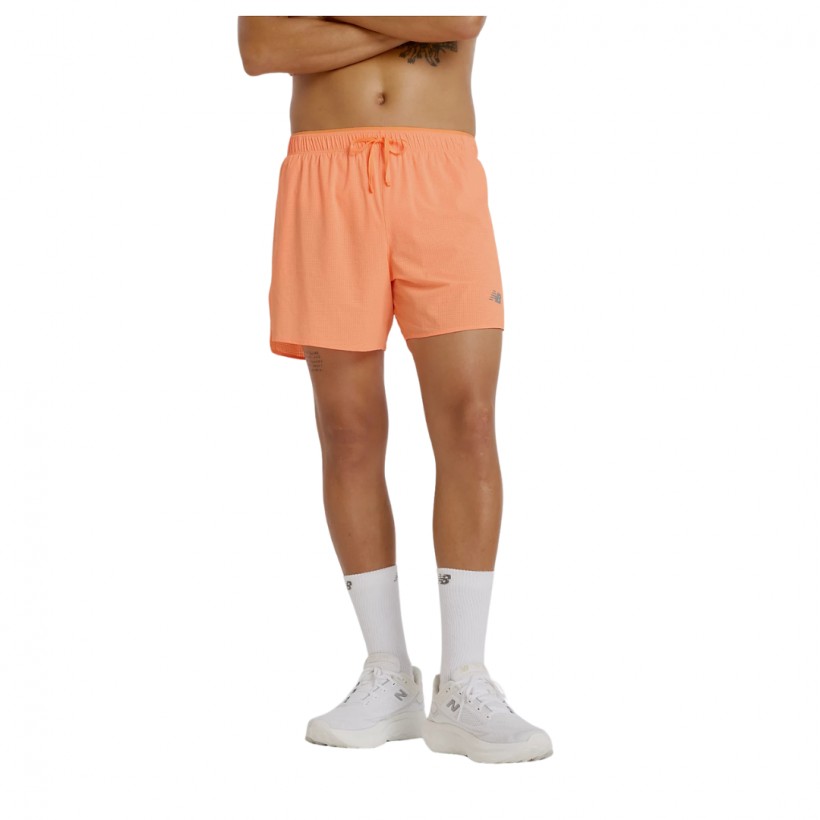 New Balance RC Ultra Light Split 5" Shorts Orange