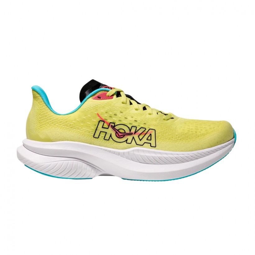 Hoka Mach 6 Gelb Blau SS25