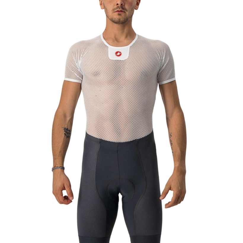 Castelli Core Mesh 3 S/S White Shirt