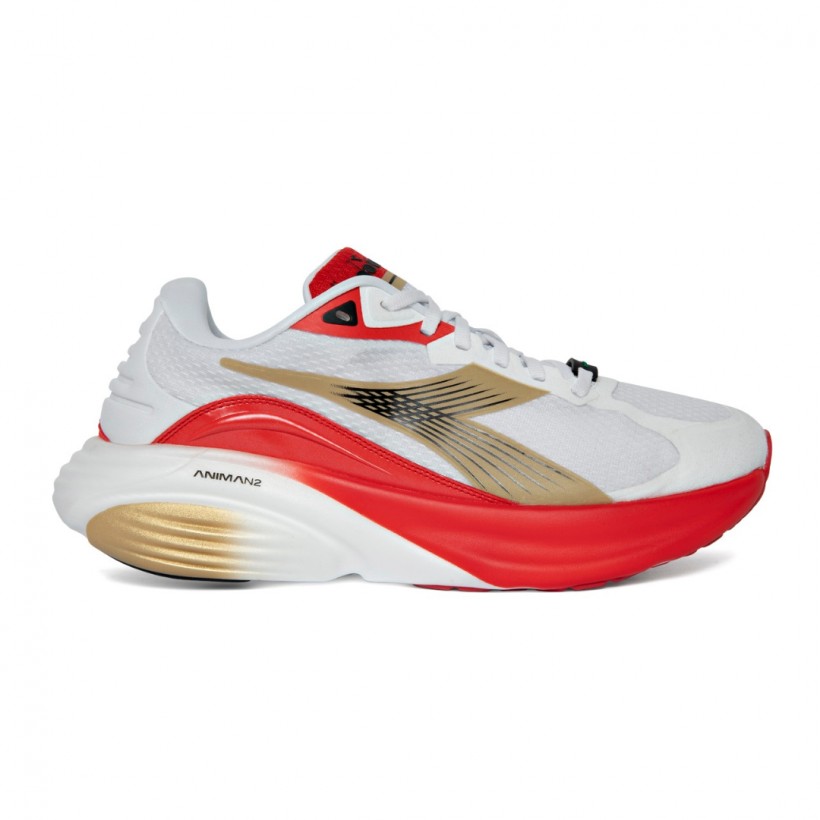 Diadora Atomo Star Shoes White Red SS25