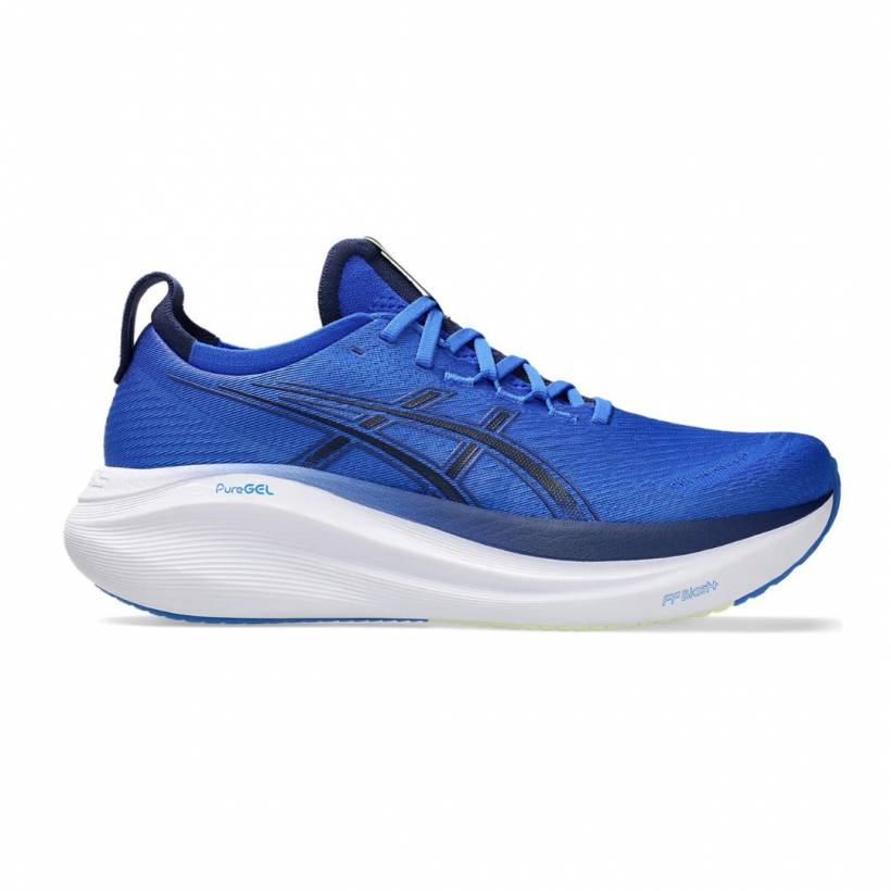 Chaussures Asics Gel-Nimbus 27 Bleu Blanc SS25