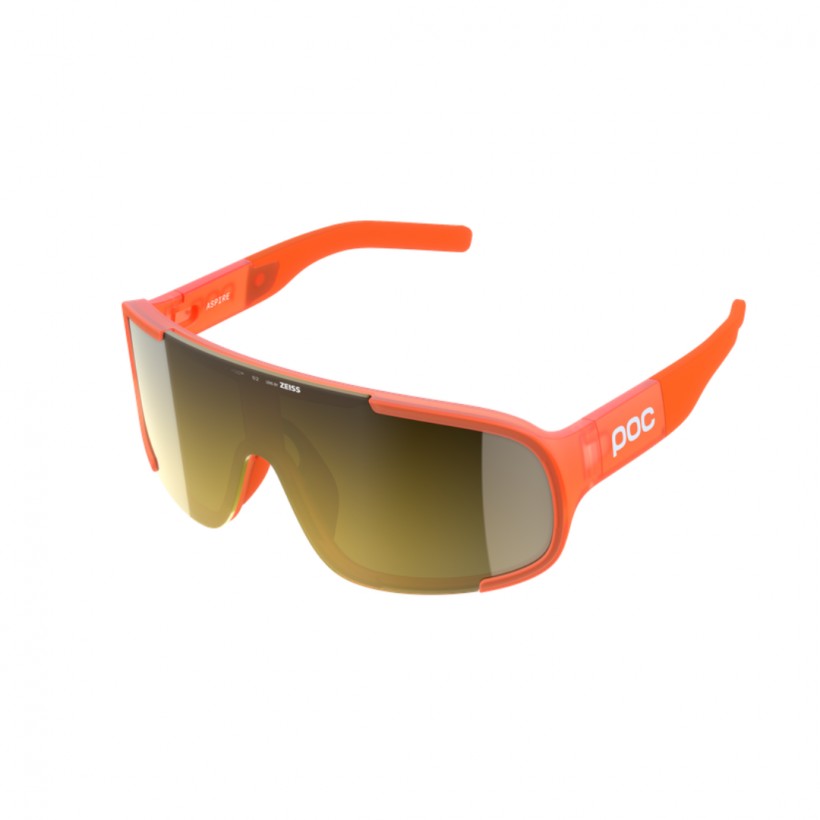 Occhiali POC Aspire Cat. 2 Arancio Lente Dorata