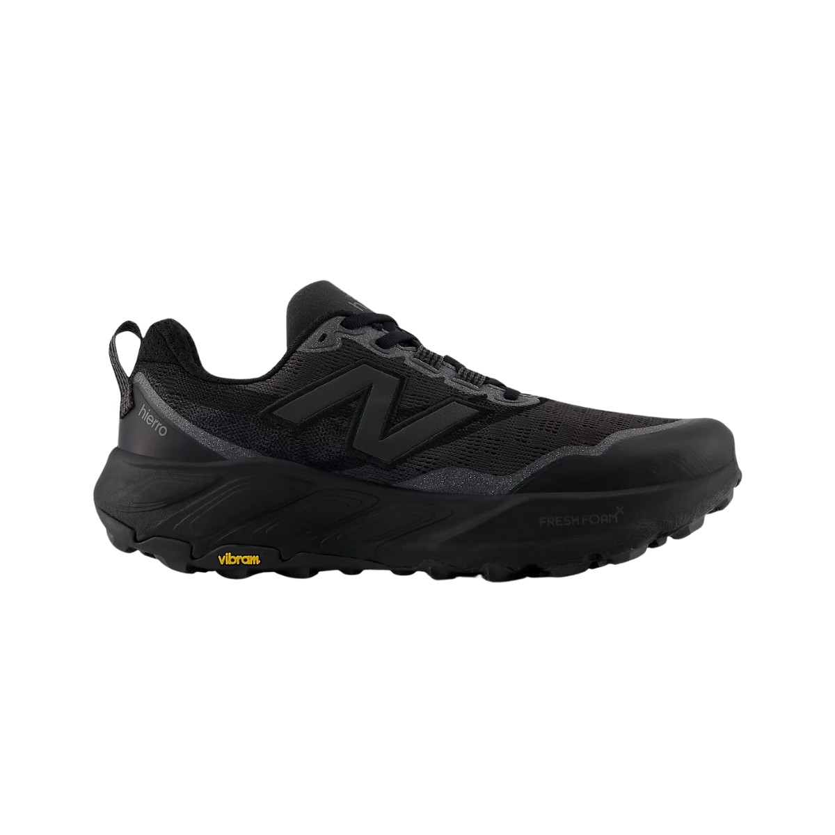 New Balance Fresh Foam X Hierro v9 Schuhe Schwarz SS25, Größe 42 - EUR