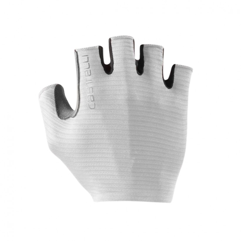 Weiße Castelli Espresso-Handschuhe