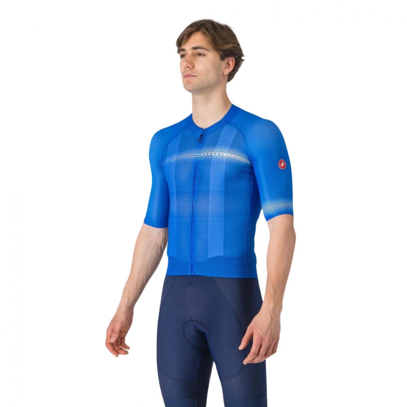 Castelli Climber's A/C Jersey Short Sleeve Blue