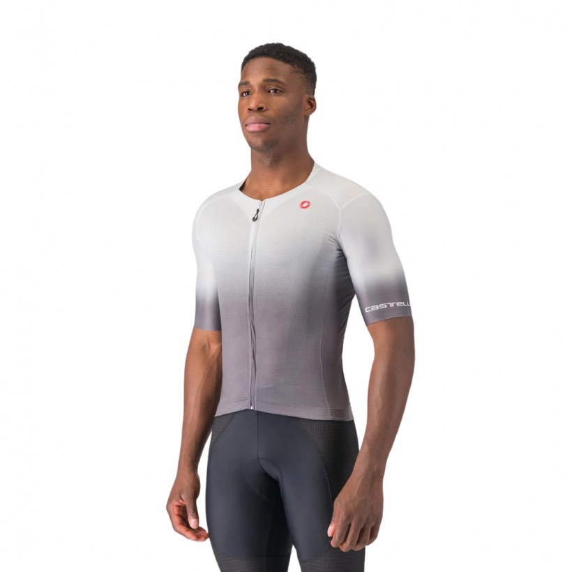 Castelli UPF Short Sleeve Jersey Gray