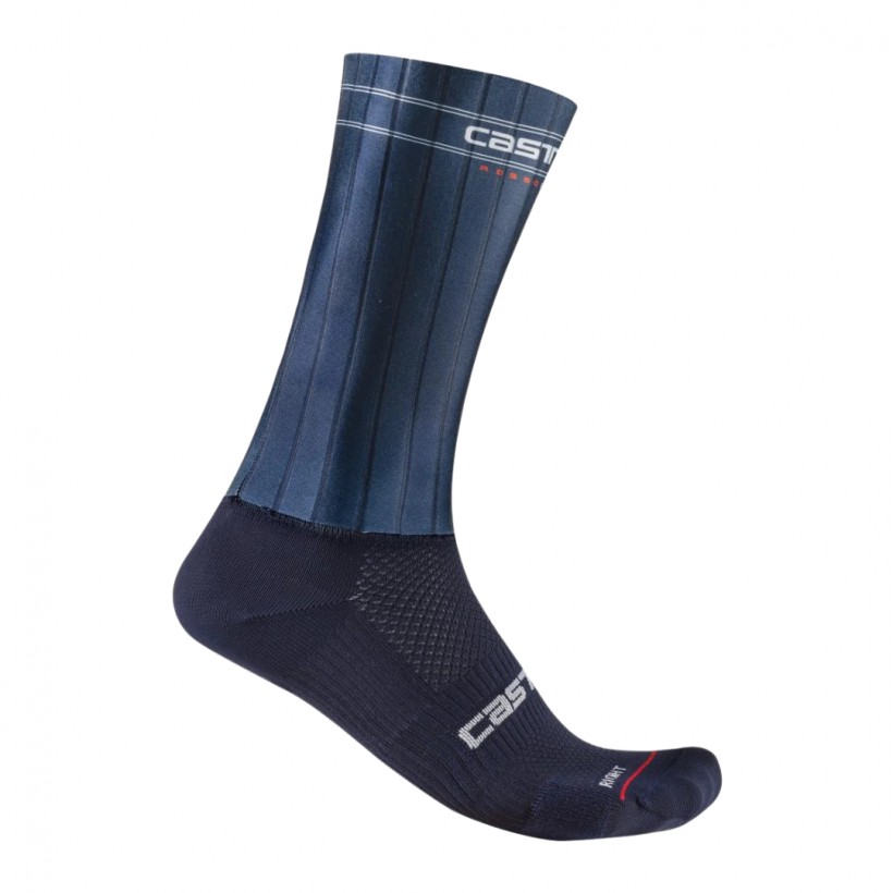 Castelli Fast Feet 3 Blue Socks