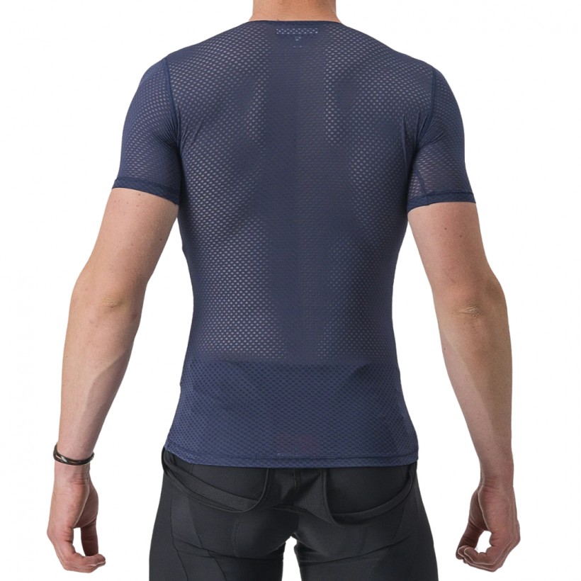 Castelli Pro Mesh 2.0 Short Sleeve Base Layer Blue