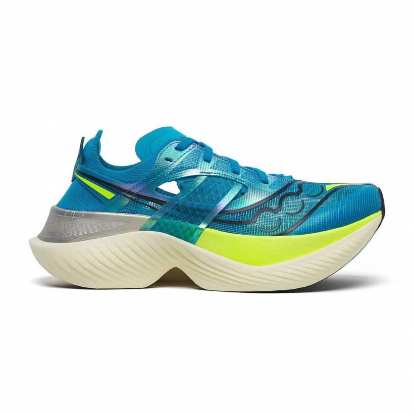 Saucony Endorphin Elite Blue Green Women's Shoes
